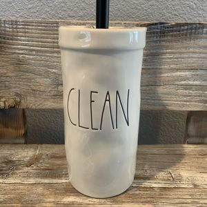 Rae Dunn Clean Toilet scrub brush